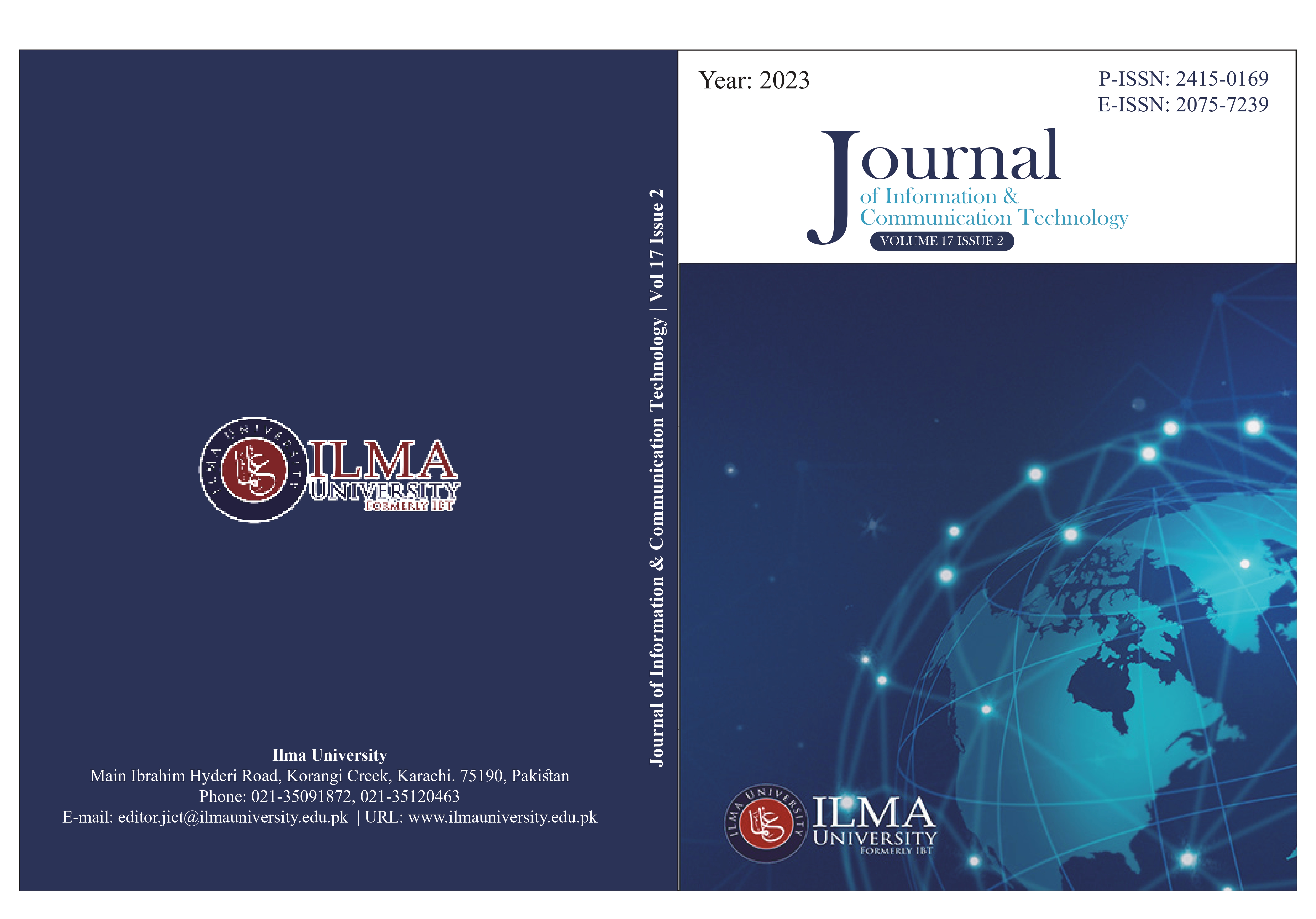 					View Vol. 17 No. 2 (2023): JOURNAL OF INFORMATION & COMMUNICATION TECHNOLOGY
				
